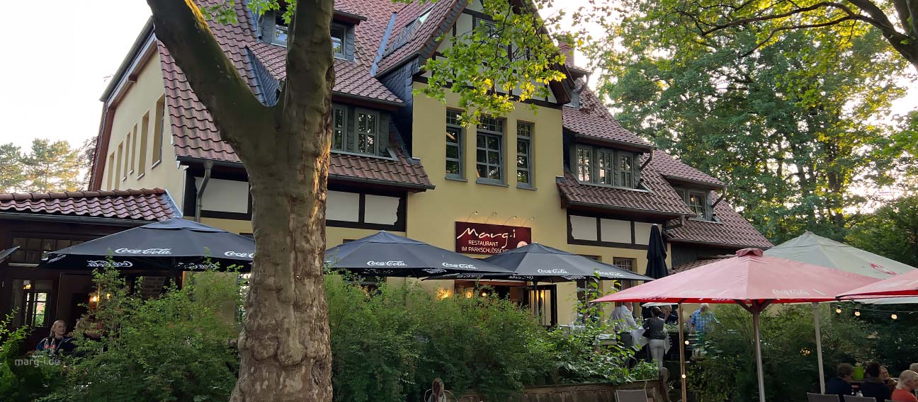 Restaurant Parkschlösschen Lehrte - Marg-i - Terrasse und Garten